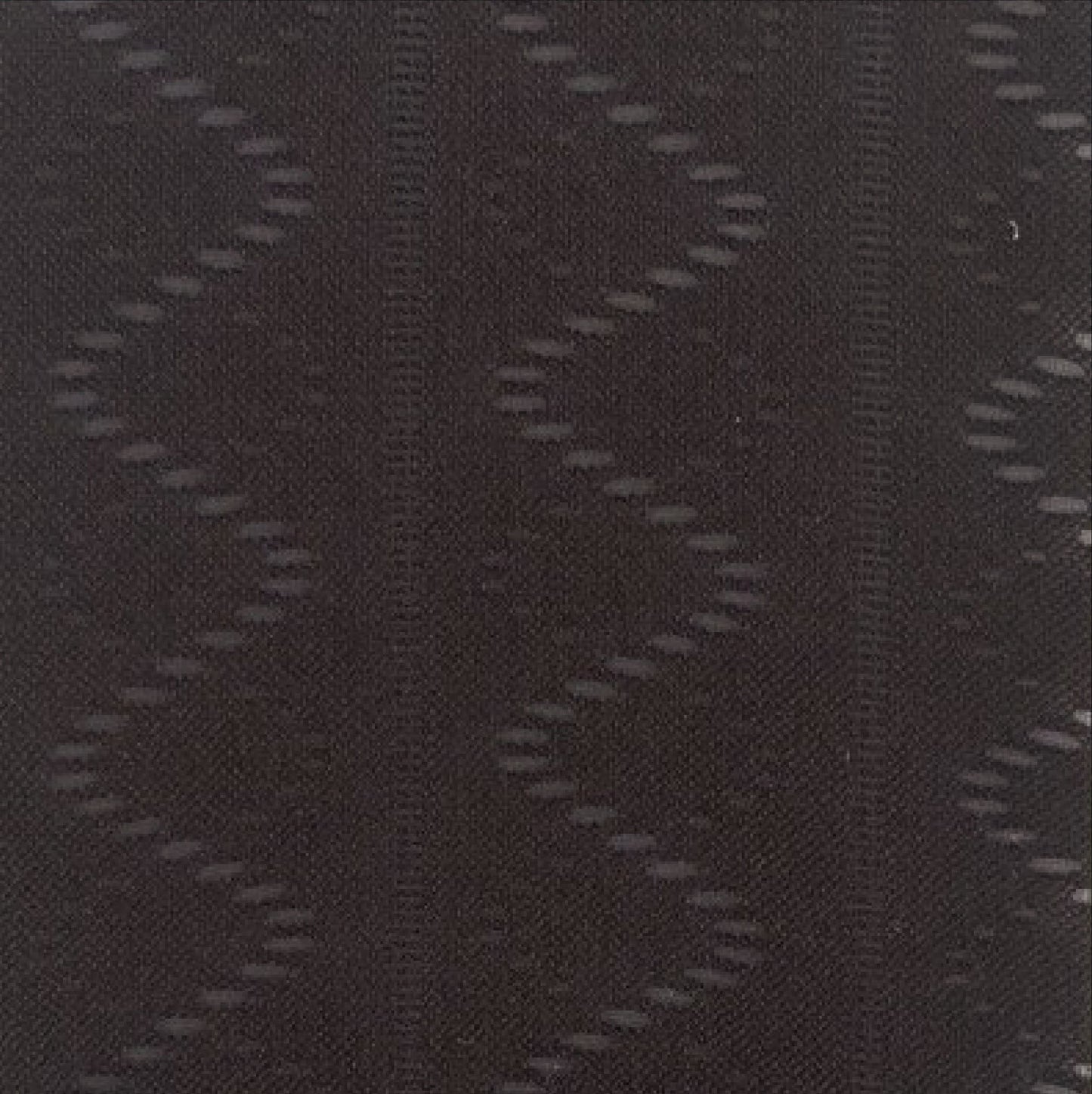 SiSi 1797 Crochet swatch - Soft opaque dark brown fashion tights with a sheer stripe and wavy dotted perforated style horizontal pattern.