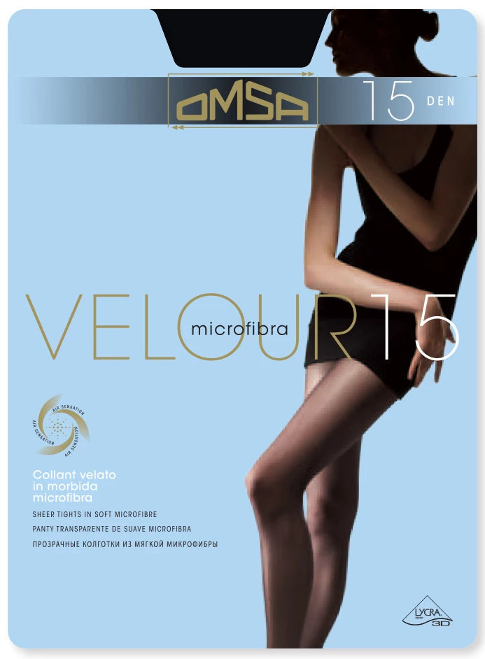 Omsa Velour 15 Collant pack